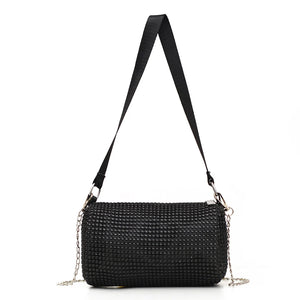 Glittering Chain Shoulder Bag Women Crossbody Messenger Handbags