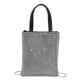 Rhinestone Pattern Crossbody Shoulder Bag Phone Clutch Purse