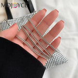 Rhinestone Pattern Crossbody Shoulder Bag Phone Clutch Purse