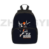 Haikyuu Backpack for Teen Girls 3D Print Karasuno 12 Inch Neko