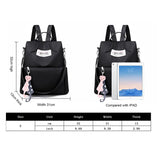 Casual Anti-Theft Backpack Large Capacity School Bags