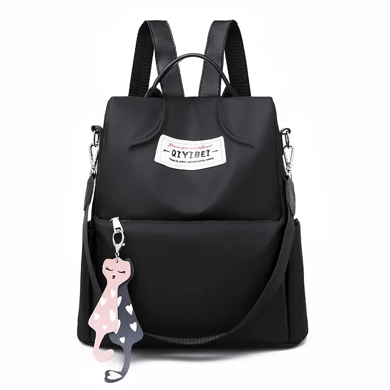 Anti-theft Women Backpack With Extra Shoulder Strap Oxford Backpacks