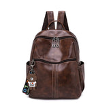PU Leather Backpack for Girls Small Backpacks Mochila