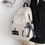 Casual Backpack Women Travel Bag High Capacity Solid Women's Backpack
