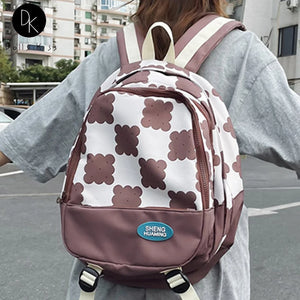 Casual Waterproof Backpack Girl School Bag Travel Laptop Book Bag