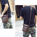 Casual PU Leather Crossbody Bag Small Female Handbag