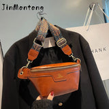 Women Chest Bag Zipper Banana Waist Fanny Pack Travel Crossbody Packs