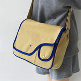 Canvas Crossbody Bag Casual Satchel Shoulder Purse Messenger Bag