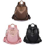 Casual Oxford Women's Backpacks Travel Packs Multiple Pockets Bags