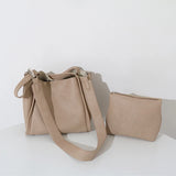 Casual Basket Handbags Women Large Capacity Matte Crossbody Bags