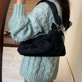 Quilted Shoulder Bags for Women - Winter Handbags