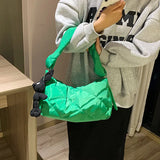Quilted Shoulder Bags for Women - Winter Handbags