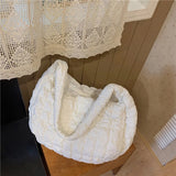 Casual Big Capacity Shoulder Bags Women Handbag Space Cotton Nylon Crossbody Bag