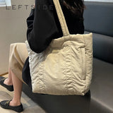 Winter Canvas Women's Big Tote Bag High-capacity Shoulder Side Bags