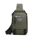 Men's Casual Multifunction Crossbody Bag USB Backpack