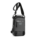 Men's Casual Multifunction Crossbody Bag USB Backpack