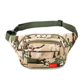 Camouflage Waist Pack Belt Bag for Men and Women