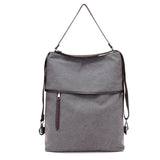 Canvas Backpack Girl Multifunctional Travel Women Shoulder Bag Ladies Mochila