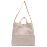 Canvas Shoulder Bag Women Large Capacity Handbag Harajuku Bucket Bag