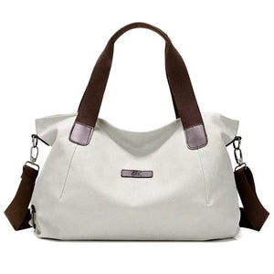 Casual Canvas Shoulder Bags Vintage Crossbody Messenger Bags Female Tote Bag