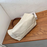 Canvas Shoulder Bags Women Daily All-match Student Large Capacity Handbags