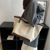 Casual Canvas Tote Bags For Women Large Capacity Shoulder Bag Big Handbags