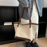 Casual Canvas Tote Bags For Women Large Capacity Shoulder Bag Big Handbags