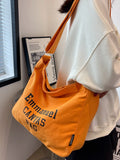 Canvas Tote Bags Women Large Shopper Shoulder Crossbody Handbags