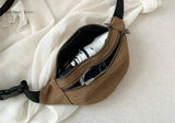 Canvas Waist Bag Convenient Belt Fanny Pack Mobile Phone Bag