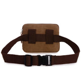 Canvas Waist Bag Funny Pack Chest Pack Belt Pouch Bum Bag