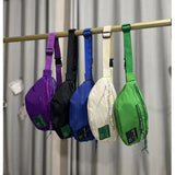 Canvas Waist Packs Chest Belt Bag Harajuku Youth Women Handbags Pouch