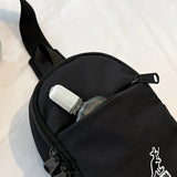 Canvas Waist Packs Unisex Kangaroo Waist Bag Mobile Phone Bag