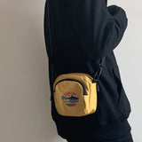 Casual Canvas Women Handbags Mini Student Bag Messenger Bag Shoulder Bag