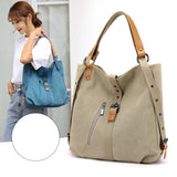 Casual Canvas Women Shoulder Bags Handbag Tote Crossbody Large Capacity Travel