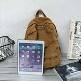 Casual Canvas Backpack Travel Bag Schoolbag