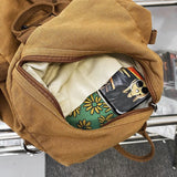 Casual Canvas Women Backpack School Bag College Student Travel Ladies Handbag