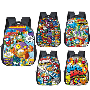 Kids Superzings Kindergarten Backpack Child Schoolbag Gift Rucksack