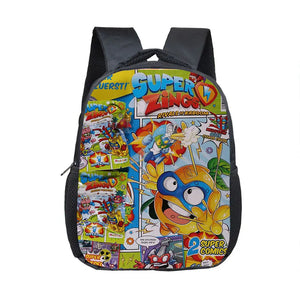 Kids Superzings Kindergarten Backpack Child Schoolbag Gift Rucksack