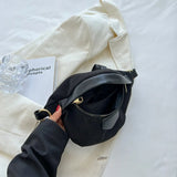 Casual Corduroy Crossbody Bag for Women Fanny Waist Pack