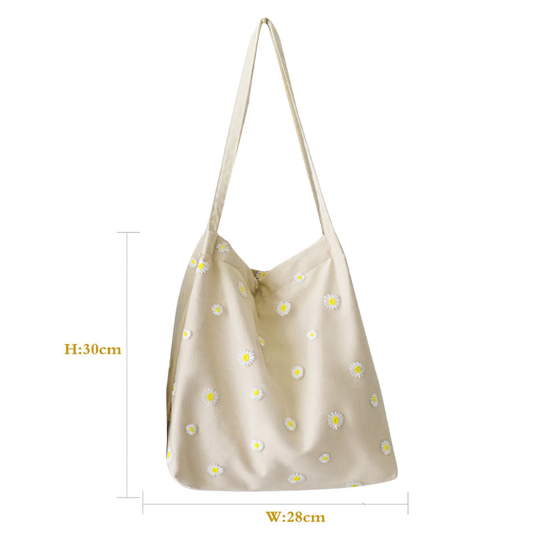 Casual Canvas Women's Shoulder Bag