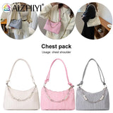 Casual Shoulder Bag PU Leather Handbag for Women