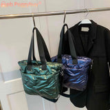 Quilted Crossbody Shoulder Bag Women Top-handle Tote