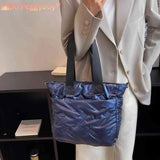 Quilted Crossbody Shoulder Bag Women Top-handle Tote