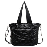 Quilted Crossbody Shoulder Bag Women Top-handle Tote
