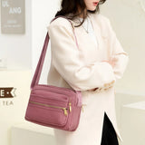 Casual Crossbody Bags Waterproof Nylon Phone Pouch Messenger Bags