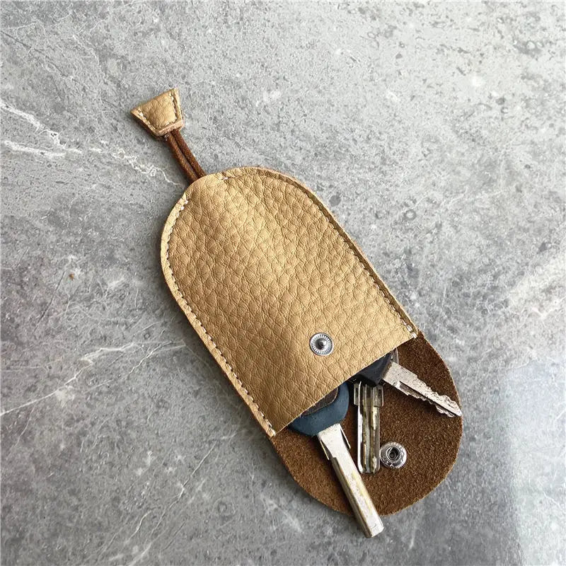 Keychains Wallets Car-key Organizer Holder Cases Solid Housekeeper