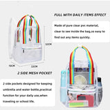 Small Transparent Messenger Bag Waterproof