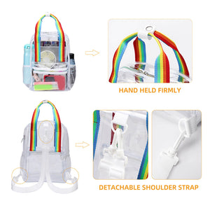 Small Transparent Messenger Bag Waterproof