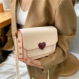 Women's Casual Crossbody Shoulder Bag Soft Leather Small Square Bag