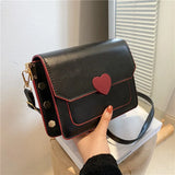 Women's Casual Crossbody Shoulder Bag Soft Leather Small Square Bag